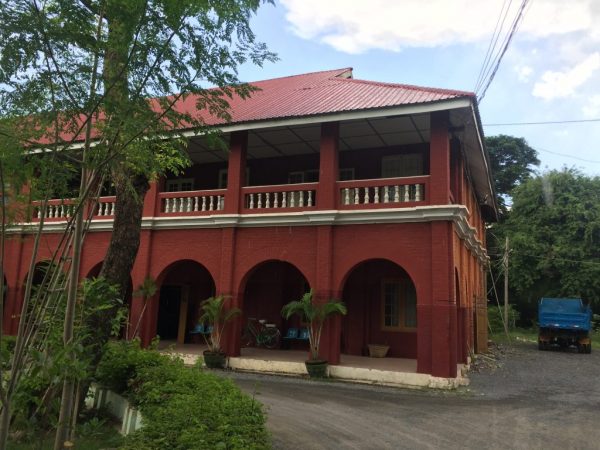 Literary tourism - Burma police officers mess.