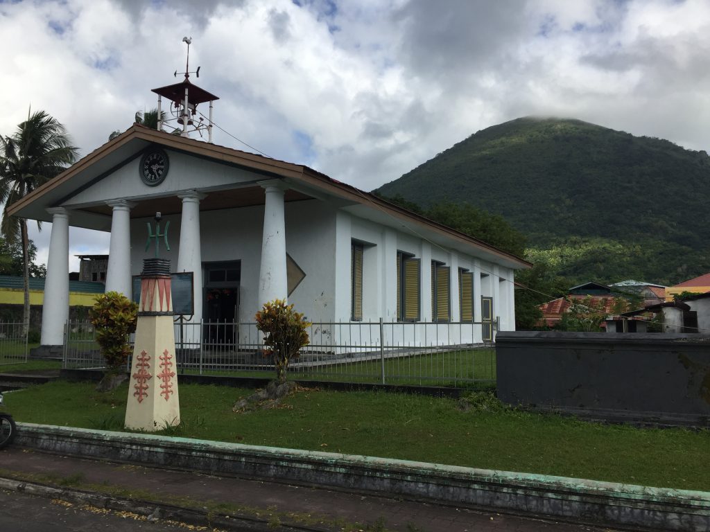 Literary Tour - Restored Catholic church