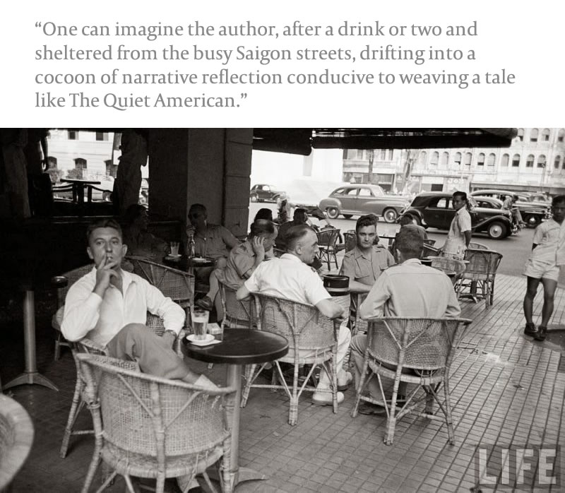 James Weitz's literary tourism in Vietnam peering back at the Saigon of Graham Greene's The Quiet American