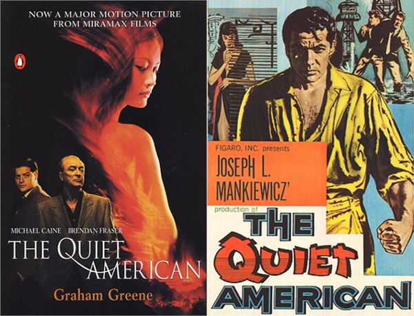2002 film adaptation with Michael Caine and Brendan Fraser and the 1958 treatment of Graham Greene's The Quiet American